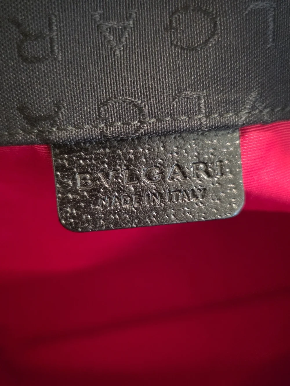 Bulgari Black Logomania Tote Bag